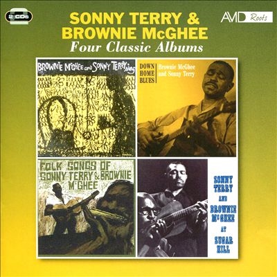 Sonny Terry/Four Classic Albums Sing/Down Home Blues/Folk Songs/At Sugar Hill[AMSC1361]