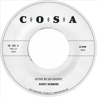 TOWER RECORDS ONLINE㤨Dewey Kenmore/Before We Say Goodbye/Clear Vinyl[COS103]פβǤʤ2,090ߤˤʤޤ