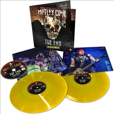 Motley Crue/The End - Live In Los Angeles 2LP+DVDϡColored Vinyl/ס[3517335]