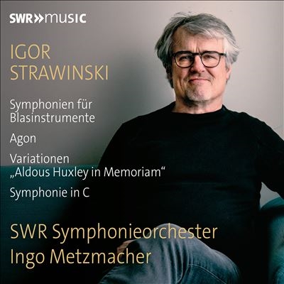 ストラヴィンスキー: 管楽器のための交響曲、交響曲 ハ調、「アゴン」、他
