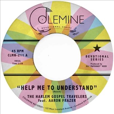 Aaron Frazer/Help Me To Understand/Look Up!Blue Vinyl[CLMN211C1]