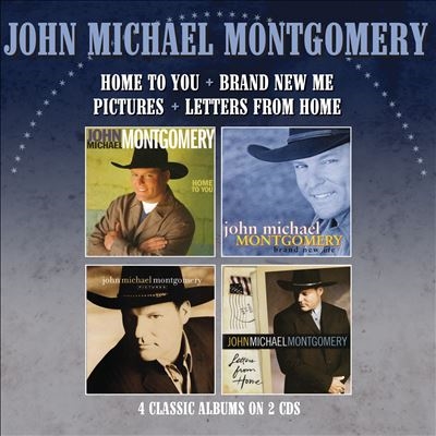 John Michael Montgomery/Home To You/Brand New Me/Pictures/Letters From Home 4 Albums On 2CDs[QMRLL111D]