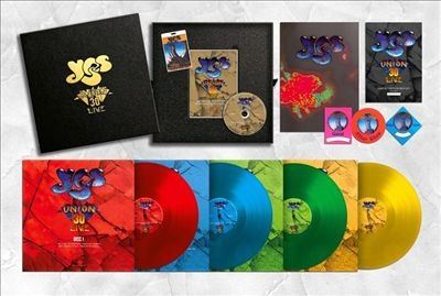 Yes/Union 30 Live ［4LP+DVD］＜Colored Vinyl/限定盤＞