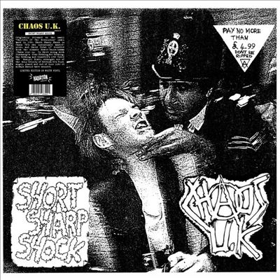 Chaos U.K./Short Sharp Shock/White Vinyl[RRS06CV]