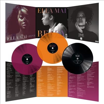 Ella Mai/Time Change Ready - Anniversay VinylBlack, Violet &Orange Vinyl/ס[B003484401]