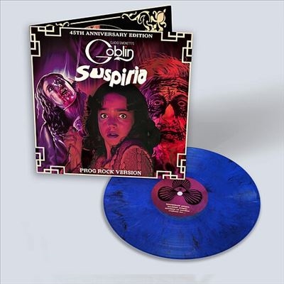 Claudio Simonetti's Goblin/Suspiria (45th Anniversary Prog Rock Version Deluxe Vinyl)/Transparent Marble Blue Vinyl[RBL088LP]