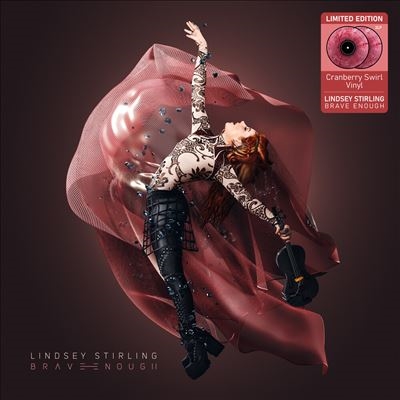 Lindsey Stirling/Brave Enough/Cranberry Swirl Vinyl[LSM0121]