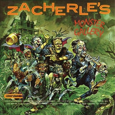 Zacherle's Monster Gallery＜Clear With Pumpkin Splatter Vinyl＞