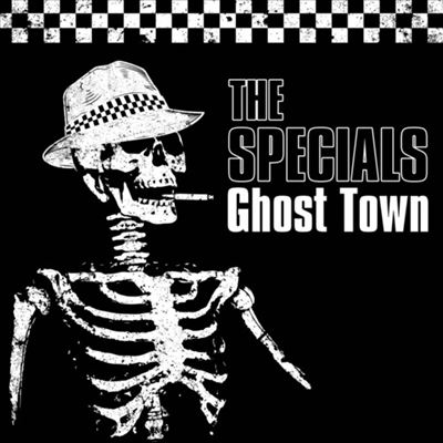 The Specials/Ghost TownBlack &White Splatter Vinyl[CLE32561]