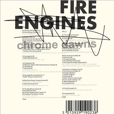 Fire Engines/Chrome Dawns[CD2BRED902]