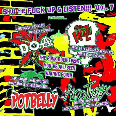Shut The Fuck Up &Listen!!! V.7White Vinyl[TTYR807]