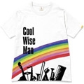 121 COOL WISE MAN NO MUSIC, NO LIFE. T-shirt Eco-White/XSサイズ