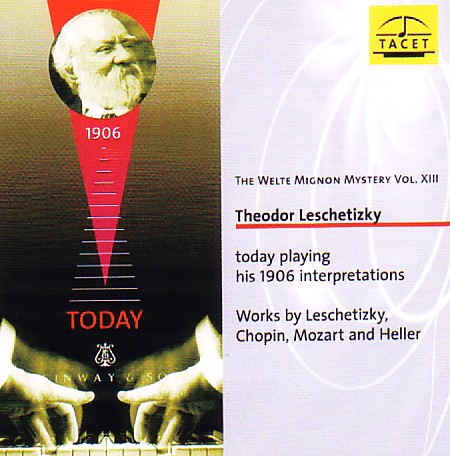 The Welte Mignon Mystery Vol.XIII - Teodor Leschetizky: Today Playing His 1906 Interpretations