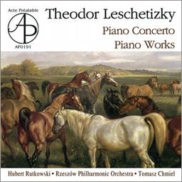 Leschetizky: Piano Concerto, Piano Works / Hubert Rutkowski, Tomasz Chmiel, Rzeszow PO