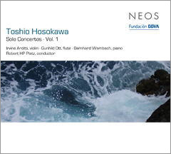 T.Hosokawa: Solo Concertos Vol.1 - Landscape III, Per Sonare, Ans Meer / Robert HP Platz, Berlin Deutsches SO, etc
