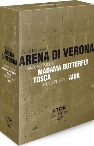 Opera Exclusive - Arena di Verona: Puccini: Madama Butterfly, Tosca; Verdi: Aida / Daniel Oren, Orchestra & Chorus of the Arena di Verona, etc