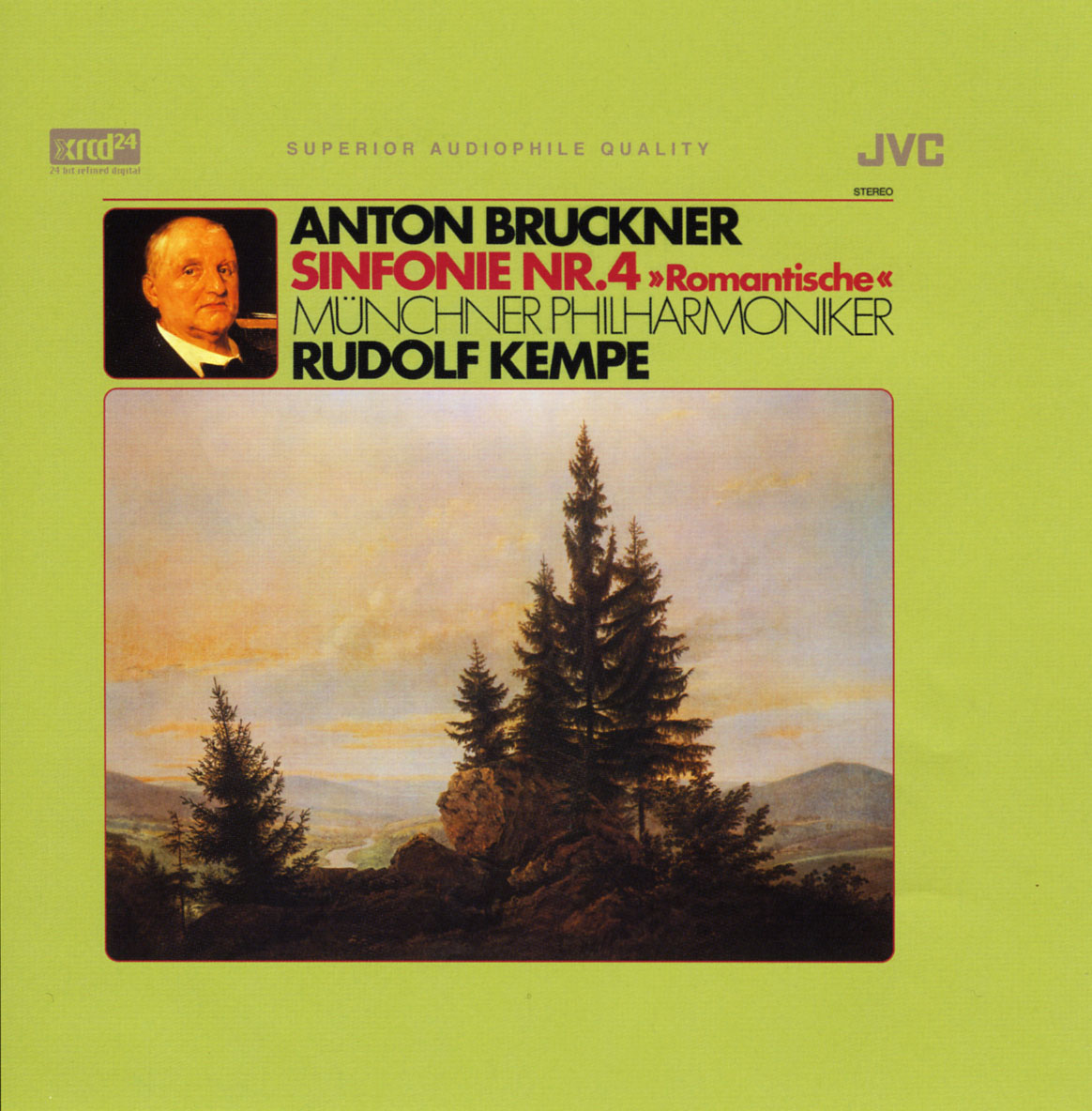 ブルックナー: 交響曲第4番｢ロマンティック｣ / ルドルフ･ケンペ, ミュンヘン･フィルハーモニー管弦楽団 ［XRCD］
