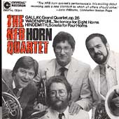 Gallay, Hindemith, Wadenpfuhl: Horn Quartets / NFB Horn Qt