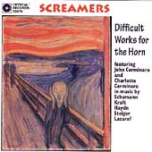 Screamers - Difficult Works for the Horn / Cerminaro, et al