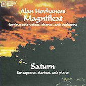 Hovhaness: Magnificat Op 157, Saturn / Robert Whitney, Louisville SO, et al