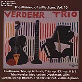 Making of a Medium Vol 10 - Beethoven, etc / Verdehr Trio