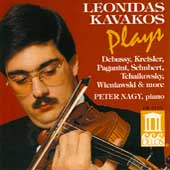 Leonidas Kavacos plays Debussy, Kreisler, Paganini, etc