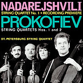 Nadarejshvili, Prokofiev: String Quartets / St. Petersburg