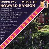 Delos Double - Music of Howard Hanson Vol 2 / Schwarz, et al