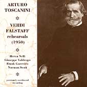 Arturo Toscanini - Verdi: Falstaff rehearsals / Nelli, et al