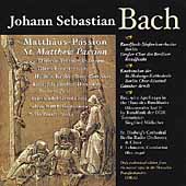 Bach: St Matthew Passion / Lehmann, Fischer-Dieskau, et al