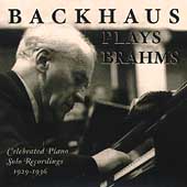 Backhaus Plays Brahms