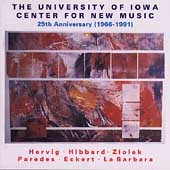 University of Iowa Center for New Music - 25th Anniversary