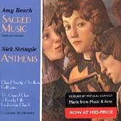 Beach: Sacred Music;  Strimple: Anthems / Strimple, et al