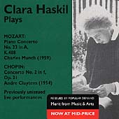 Clara Haskil Plays Mozart and Chopin Concertos