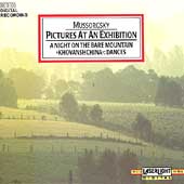 Mussorgsky: Pictures at an Exhibition, etc / Gilbert Levine