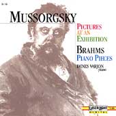 Mussorgsky: Pictures at an Exhibition;  Brahms / Varjon