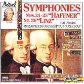 A Little Night Music - Mozart: Symphonies no 34, 35 "Haffner", 36 "Linz"