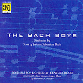 The Bach Boys - Sinfonias by Sons of Johann Sebastian Bach