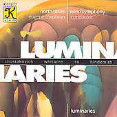 Luminaries - Shostakovich, et al / Corporon, North Texas