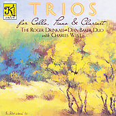 Trios for Cello, Piano and Clarinet / Drinkall, Baker, West