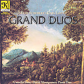 Schubert: Grand Sonata;  Loewe: Grand Duo / Sima, Montgomery