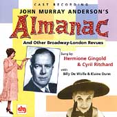 John Murray Anderson's Almanac and Other Broadway-London Revues