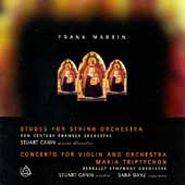 Martin: Etudes For String Orchestra, etc / Canin, Ganz