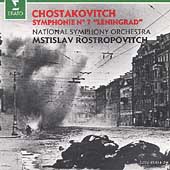 Shostakovich: Symphony no 7 / Rostropovich, National SO