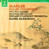 Mahler: Das Lied von der Erde / Barenboim, Jerusalem, Meier