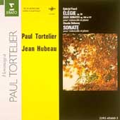 Faure:Elegie, Deux Sonates;  Debussy / Tortelier, Hubeau
