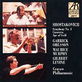 Shostakovich: Symphony no 1, Piano Concerto no 1 / G Levine