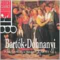 Bartok: Folk Dances, etc;  Dohnanyi: Sonata for Violin