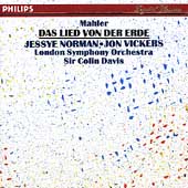 Mahler: Das Lied von der Erde / Davis, Norman, Vickers