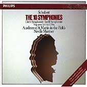 Schubert: The Ten Symphonies / Marriner, ASMF